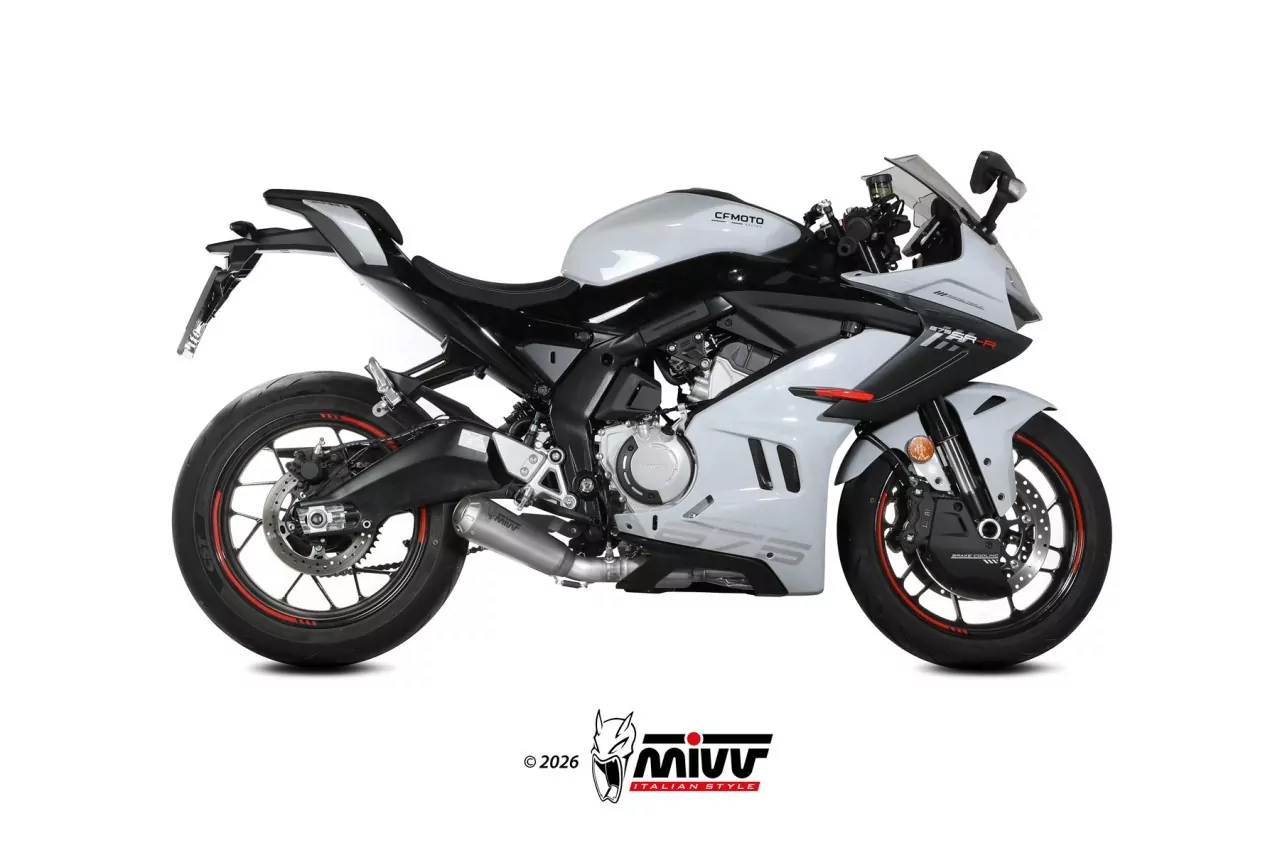 MIVV X-M1 Titan Inkl. Kat CF MOTO 675SR-R 25-26