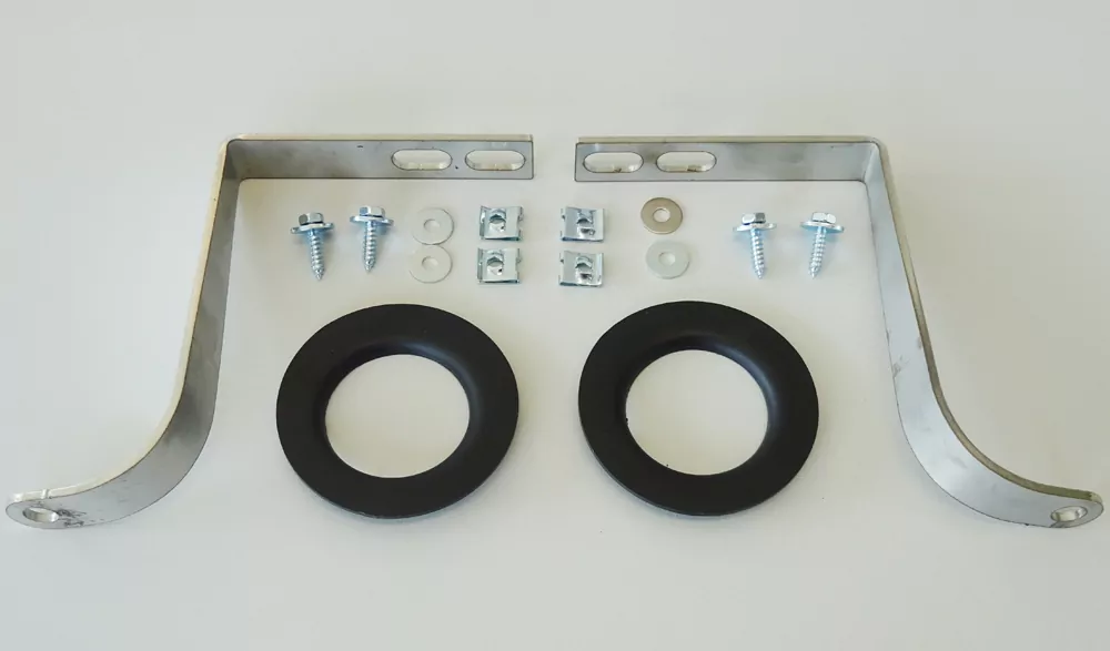 Rieger Halterung für NSW für Opel Astra G |   Einbausatz Astra G Coupé