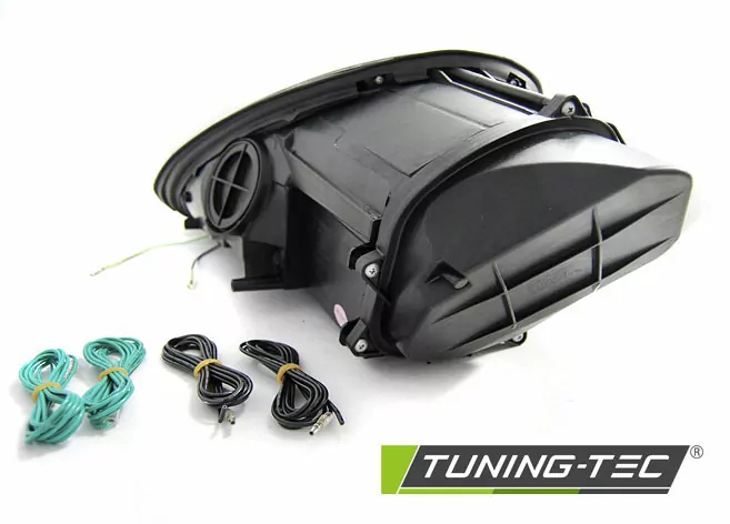 XENON HEADLIGHTS BLACK fits PORSCHE BOXSTER / CAYMAN 987 05-08