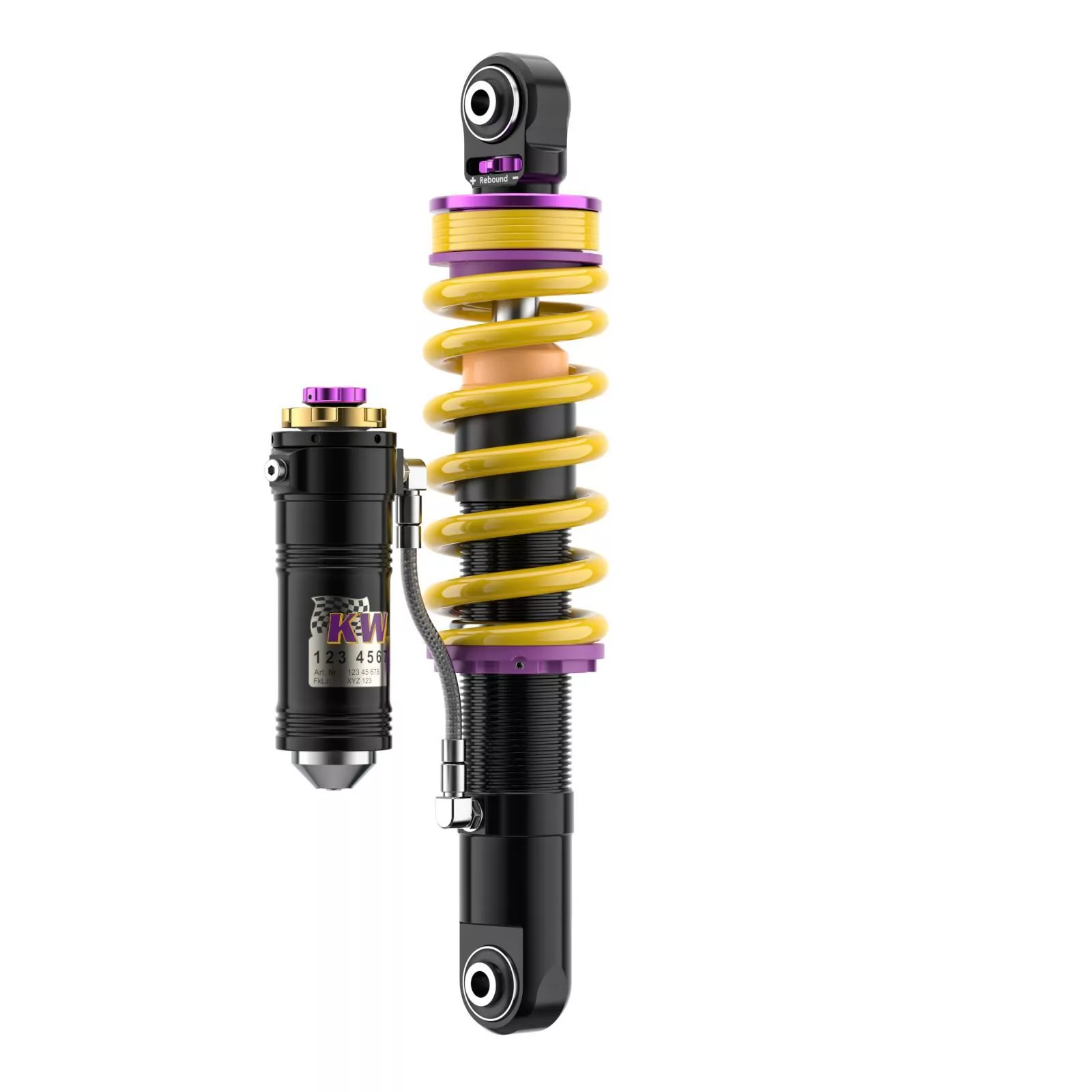 KW Gewindefahrwerk V4 LAMBORGHINI GALLARDO SPYDER (140) Allrad 08/2005-