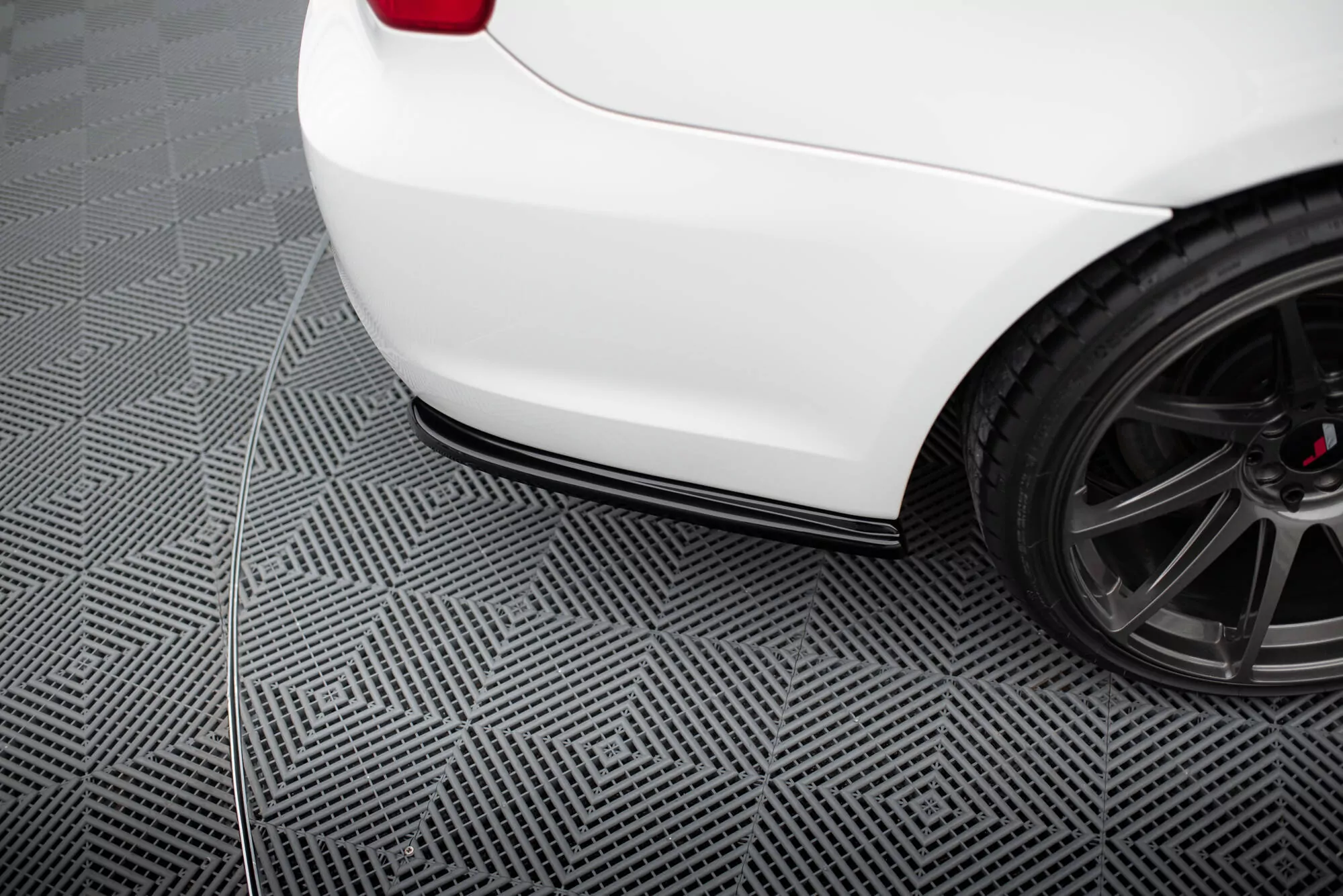 Heck Ansatz Flaps Diffusor Passend Für Diffusor Passend Für BMW 3er E90 M Paket Schwarz Hochglanz Schwarz Hochglanz