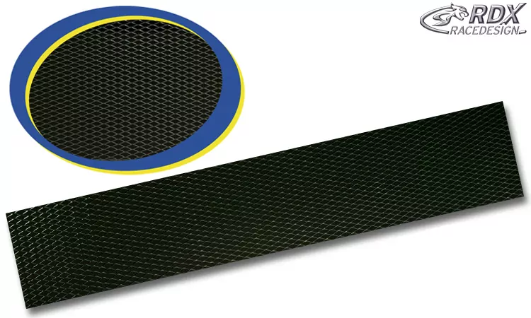 RDX Alugitter schwarz 150 x 30 cm Racegitter Gitter