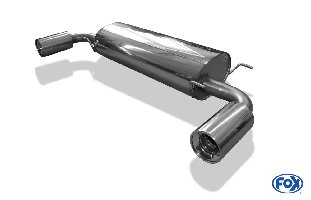 Mazda CX7  Endschalldämpfer quer Ausgang rechts/links - 1x114 Typ 13 rechts/links