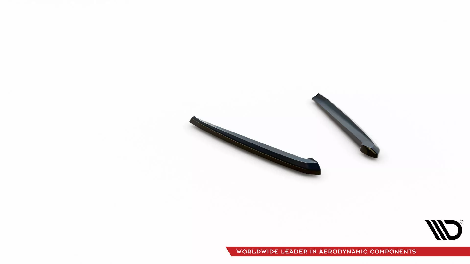 Heck Ansatz Flaps Diffusor Für Porsche Panamera / Panamera Diesel 970 Schwarz Hochglanz