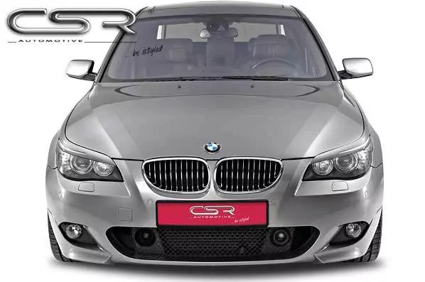 Scheinwerferblenden Carbon Look für BMW 5er E60 / E61 SB121-C Carbon Look Hochglanz