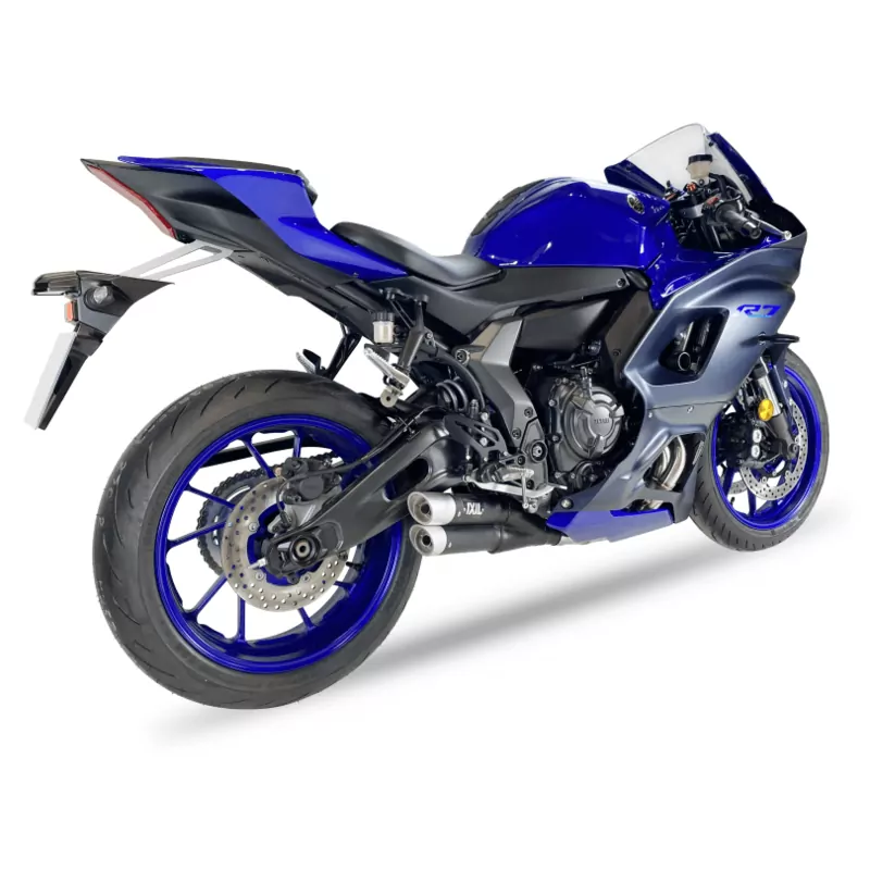 IXIL Hyperlow black XL Edelstahl-Komplettanlage für Yamaha YZF-R7 21- E-geprüft