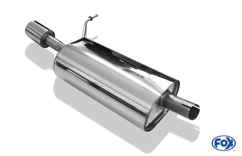 Dacia Duster 4x2 - Frontantrieb  Endschalldämpfer - 1x90 Typ 12