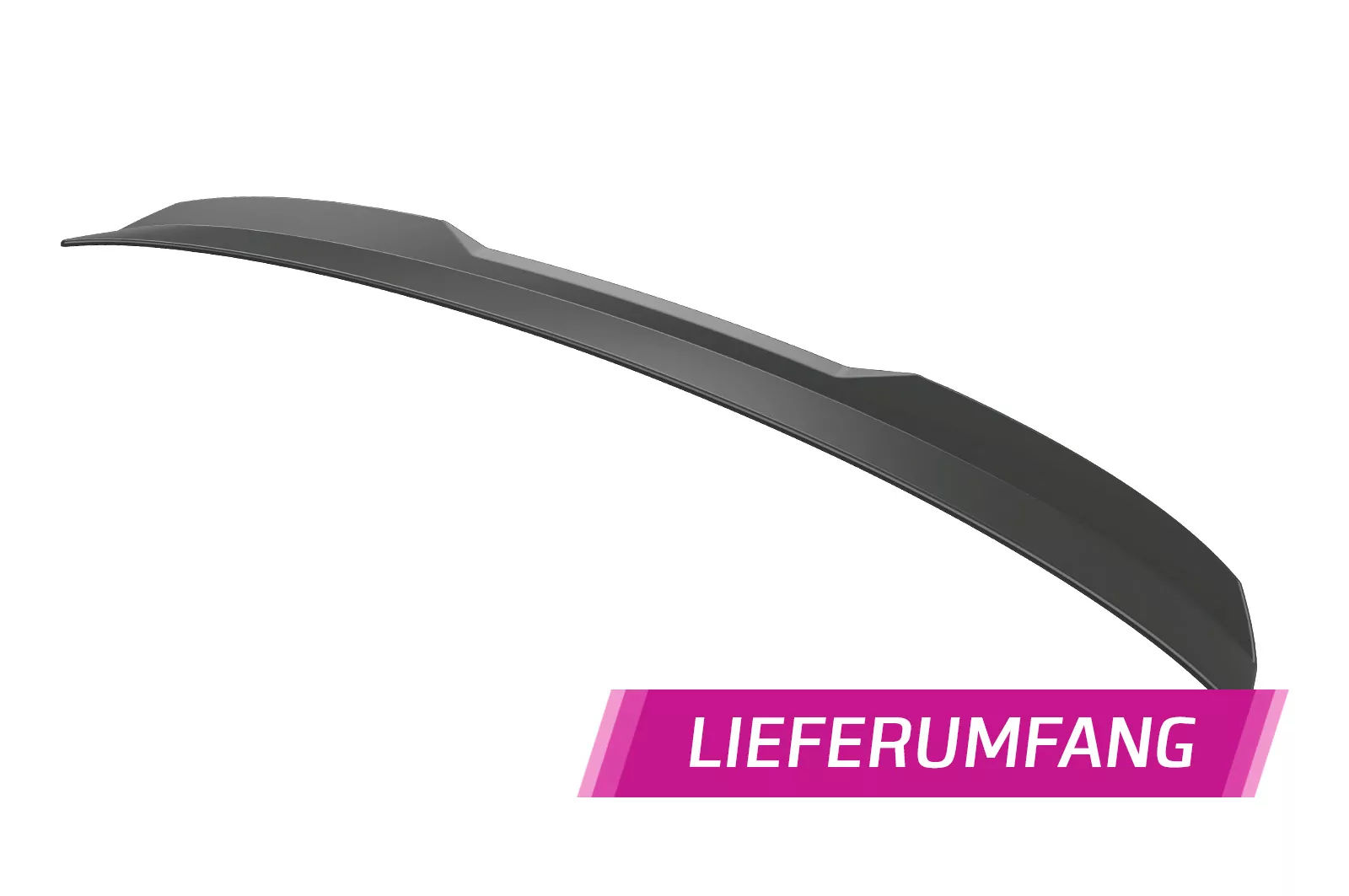 Heckflügel mit ABE für Kia Optima (JF) Sportswagon HF750-M Carbon Look (matt)