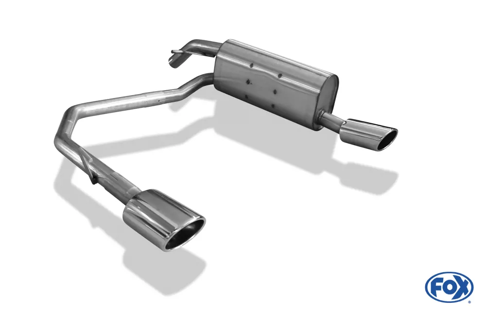 Peugeot 207 HDI/ 207cc HDI Endschalldämpfer Ausgang rechts/links - 115x85 Typ 32 rechts/links