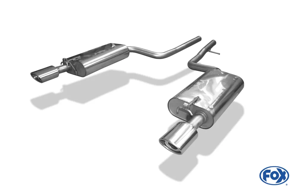 Lexus LS 430  Endschalldämpfer Ausgang rechts/links - 115x85 Typ 33 rechts/links