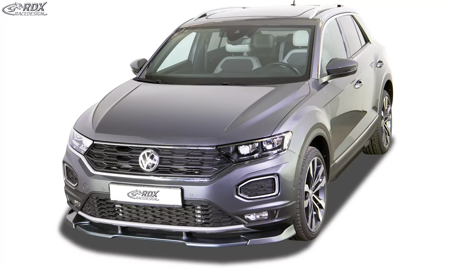 RDX Frontspoiler VARIO-X für VW T-Roc Frontlippe Front Ansatz Vorne Spoilerlippe