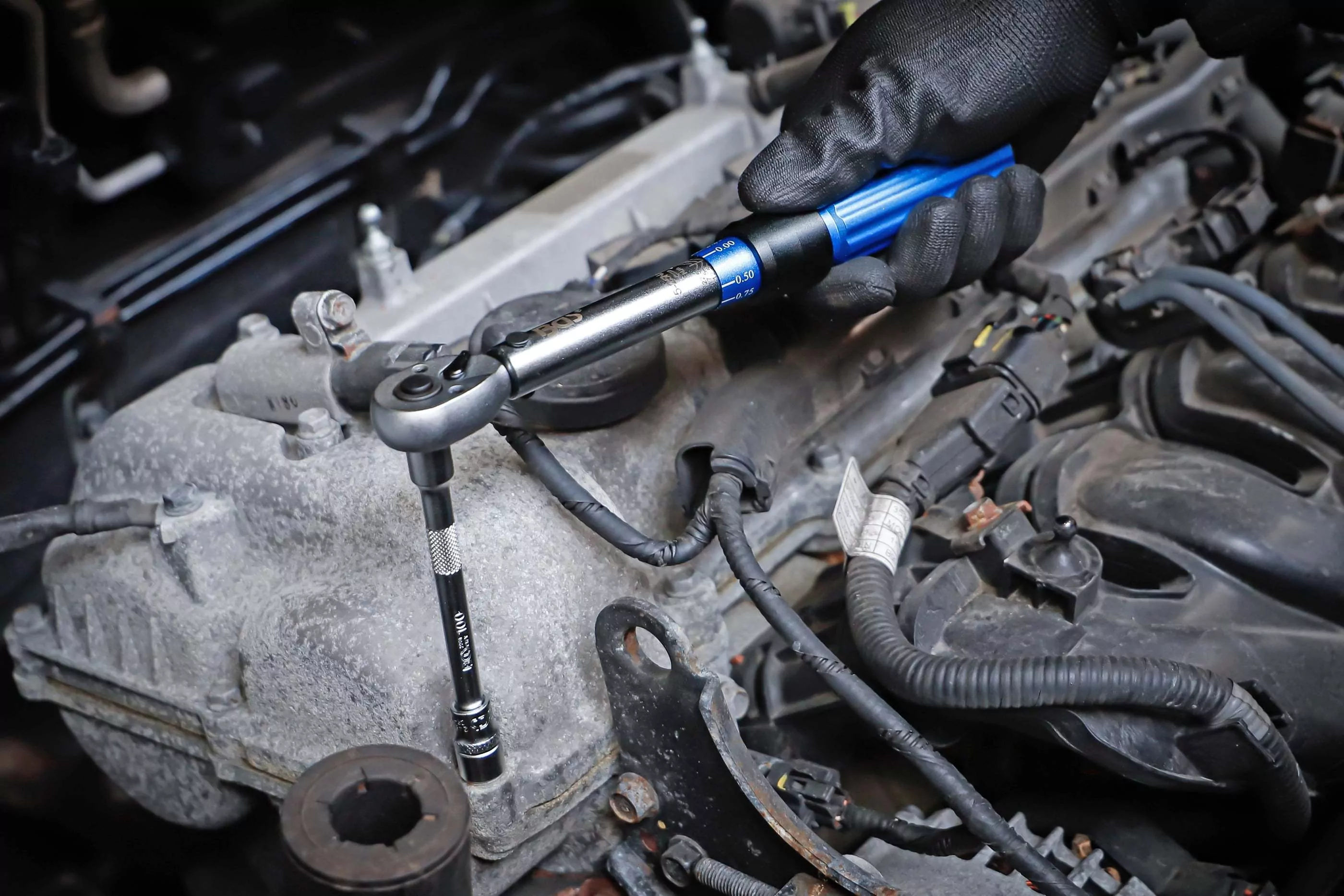 Drehmomentschlüssel | Abtrieb Außenvierkant 6,3 mm (1/4") | 5 - 25 Nm