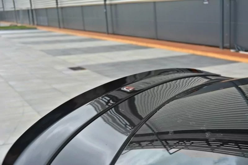 Spoiler CAP Passend Für Passend Für CITROEN DS5 FL, Vor FL Schwarz Hochglanz Schwarz Hochglanz