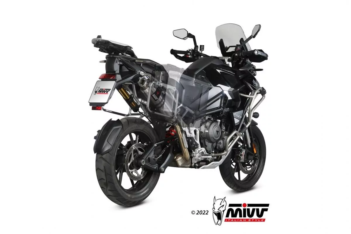 MIVV Endschalldämpfer TRIUMPH TIGER 1200 GT / RALLY 2008 > 2016