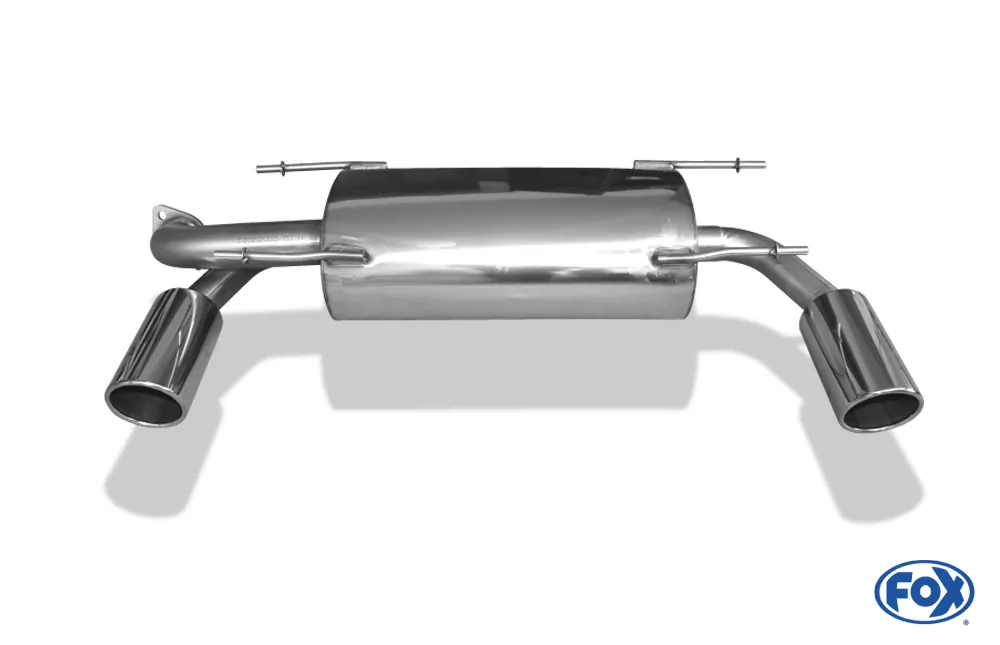 Subaru BRZ/ Toyota GT86  Endschalldämpfer quer Ausgang rechts/links - 1x100 Typ 16 rechts/links