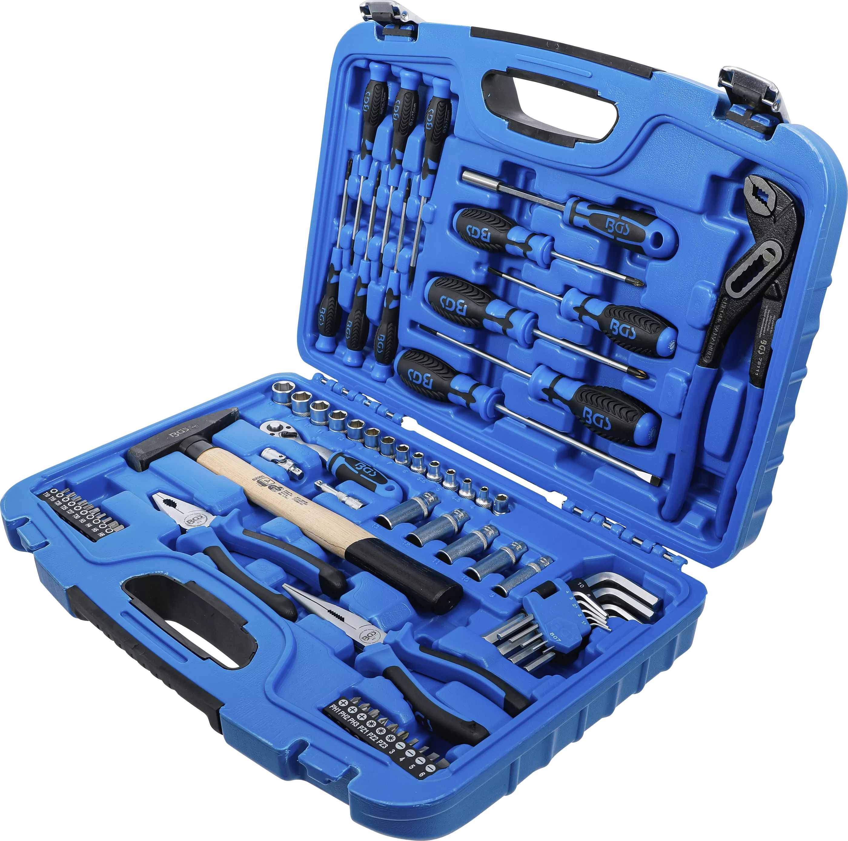 Steckschlüssel-Werkzeugkoffer | 67-tlg.