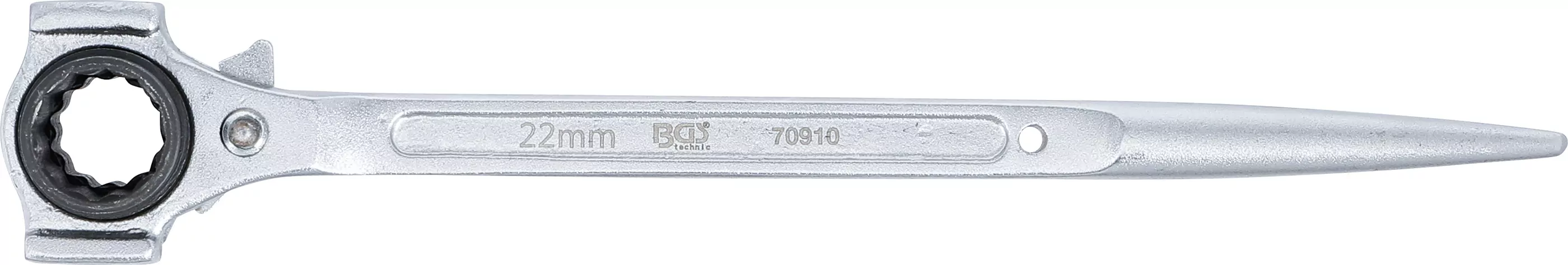 Gerüstbauer-Knarre | 3-in-1 | SW 19 x 22 mm