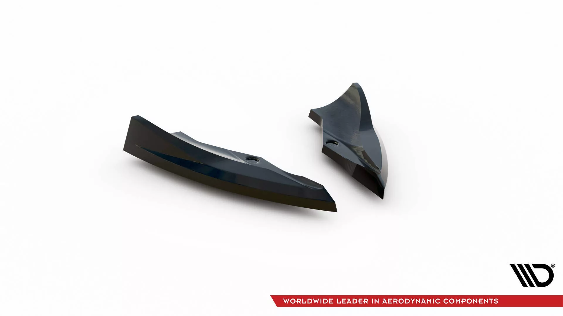 Heck Ansatz Flaps Diffusor V.3 Für Cupra Formentor Mk1 Schwarz Hochglanz