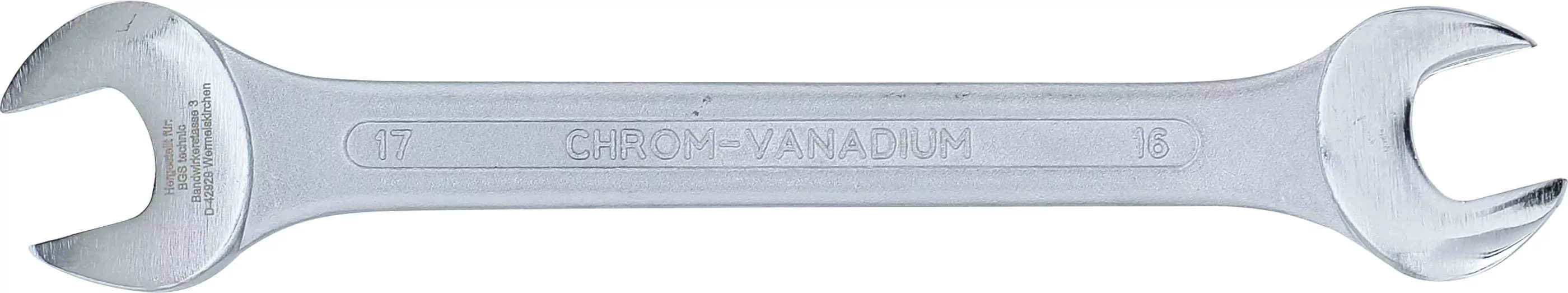 Doppel-Maulschlüssel | SW 16 x 17 mm