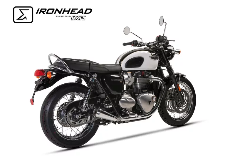 IRONHEAD Endschalldämpfer TRIUMPH Bonneville T120, 16- E-geprüft