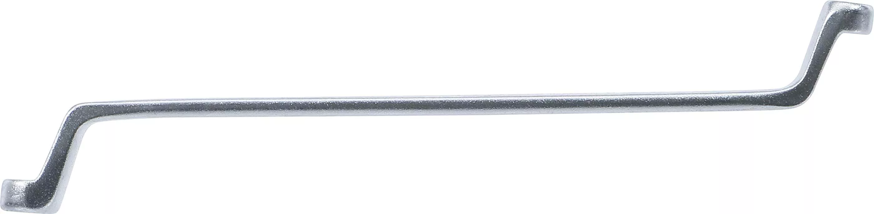 Doppel-Ringschlüssel mit E-Profil-Ringköpfen | gekröpft | SW E6 x E8