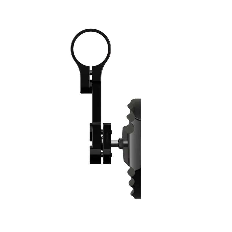 HIGHSIDER pro Lenkerendenspiegel Wave Schwarz/Schwarz (Paar)