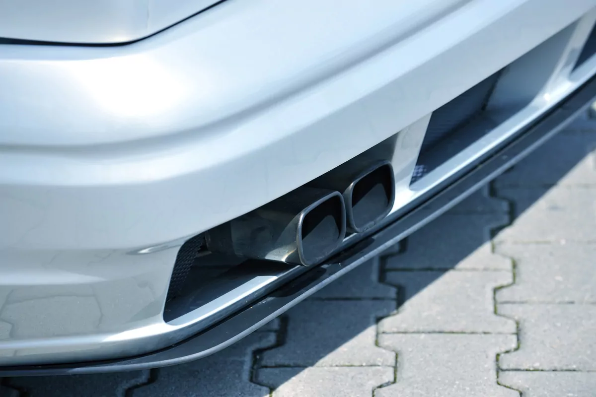 Rieger Heckschürze Breitbau II für Mercedes 190 (W201) - Lim.   carbon optik