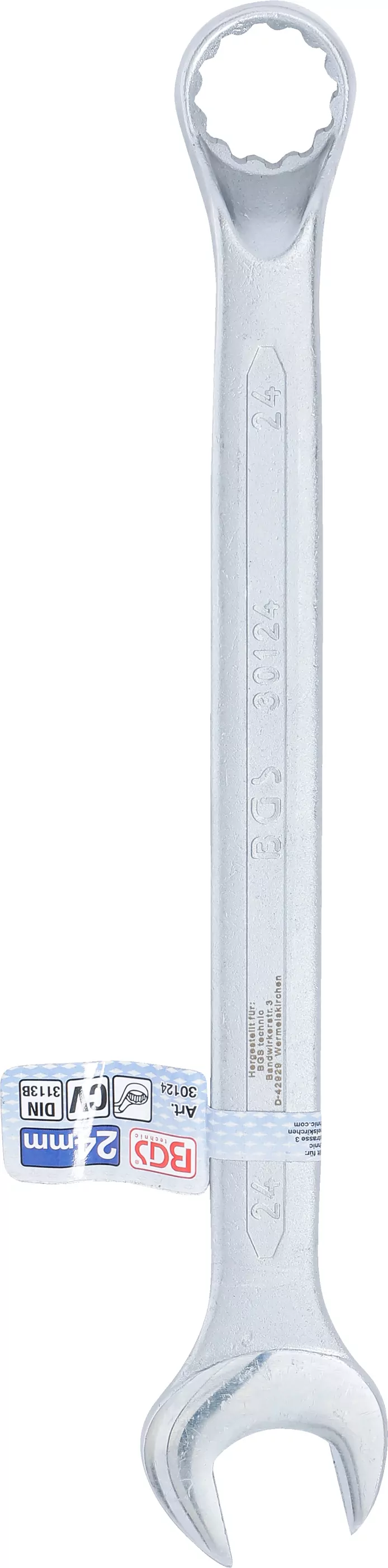 Maul-Ringschlüssel, gekröpft | SW 24 mm