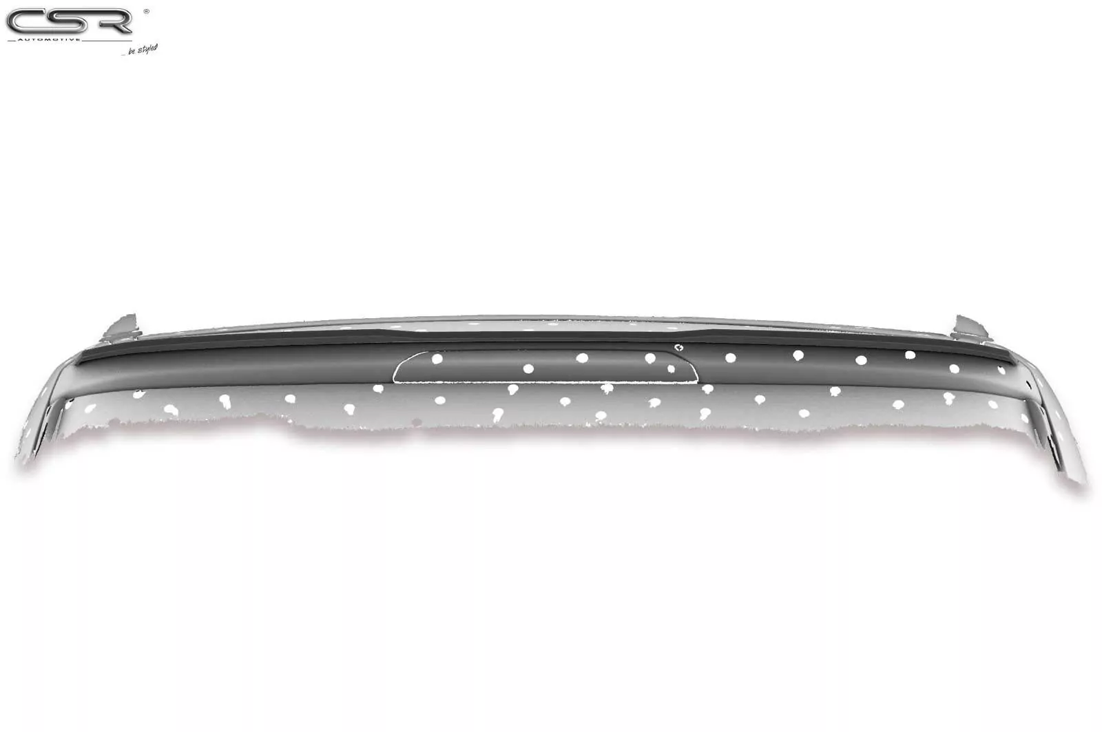 Heckflügel mit ABE für Ford Kuga 2. Generation Lackierfreundlich (schwarz matt)