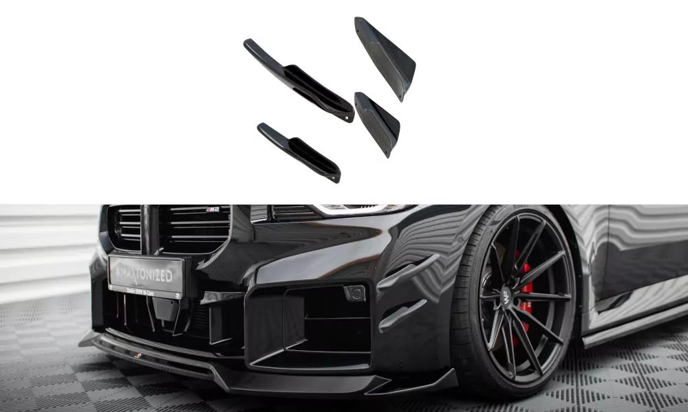 Stoßstangen Flaps Wings Vorne Canards Passend Für BMW M2 G87