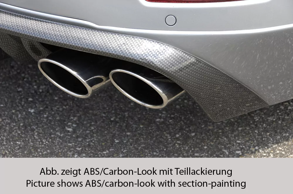 Rieger Heckschürzenansatz SG-Design für Ford Mondeo (BA7) - Turnier 03.07-09.10 (bis Facelift) carbon optik