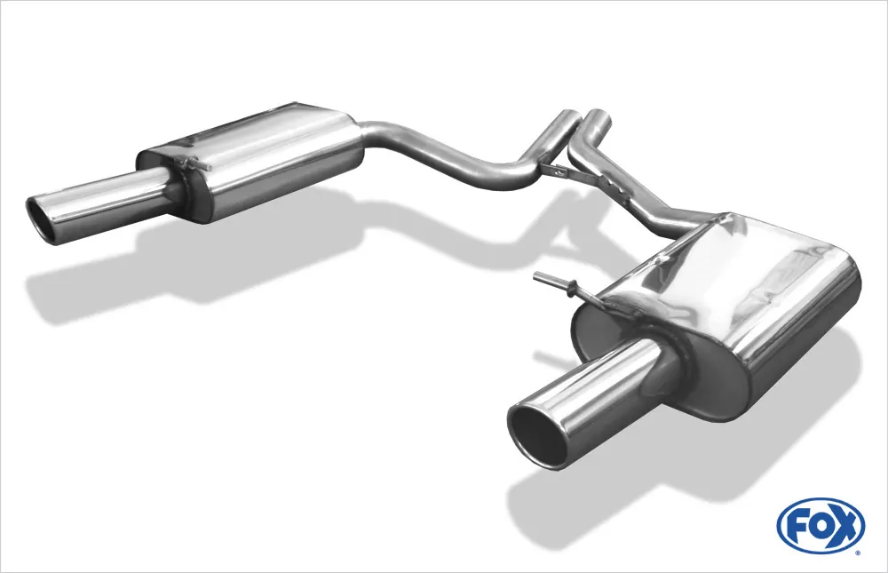 Seat Exeo 3R/ 3R ST - 2,0l TFSI  Endschalldämpfer rechts/links einflutig - 1x90 Typ 16 rechts/links