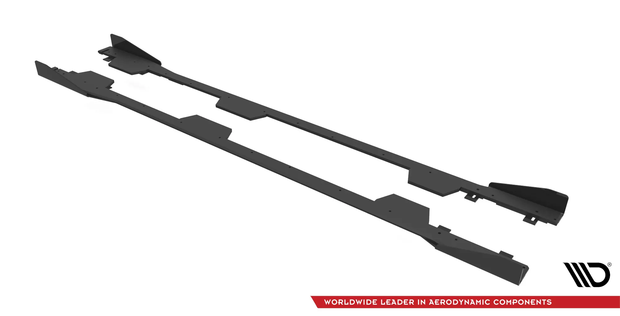 Street Pro Seitenschweller Ansatz Für + Flaps Subaru BRZ Mk1 / Mk1 Facelift Schwarz Hochglanz