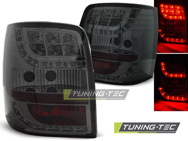 Led Tail Lights Smoke Fits Vw Passat 3bg 00-04 Variant