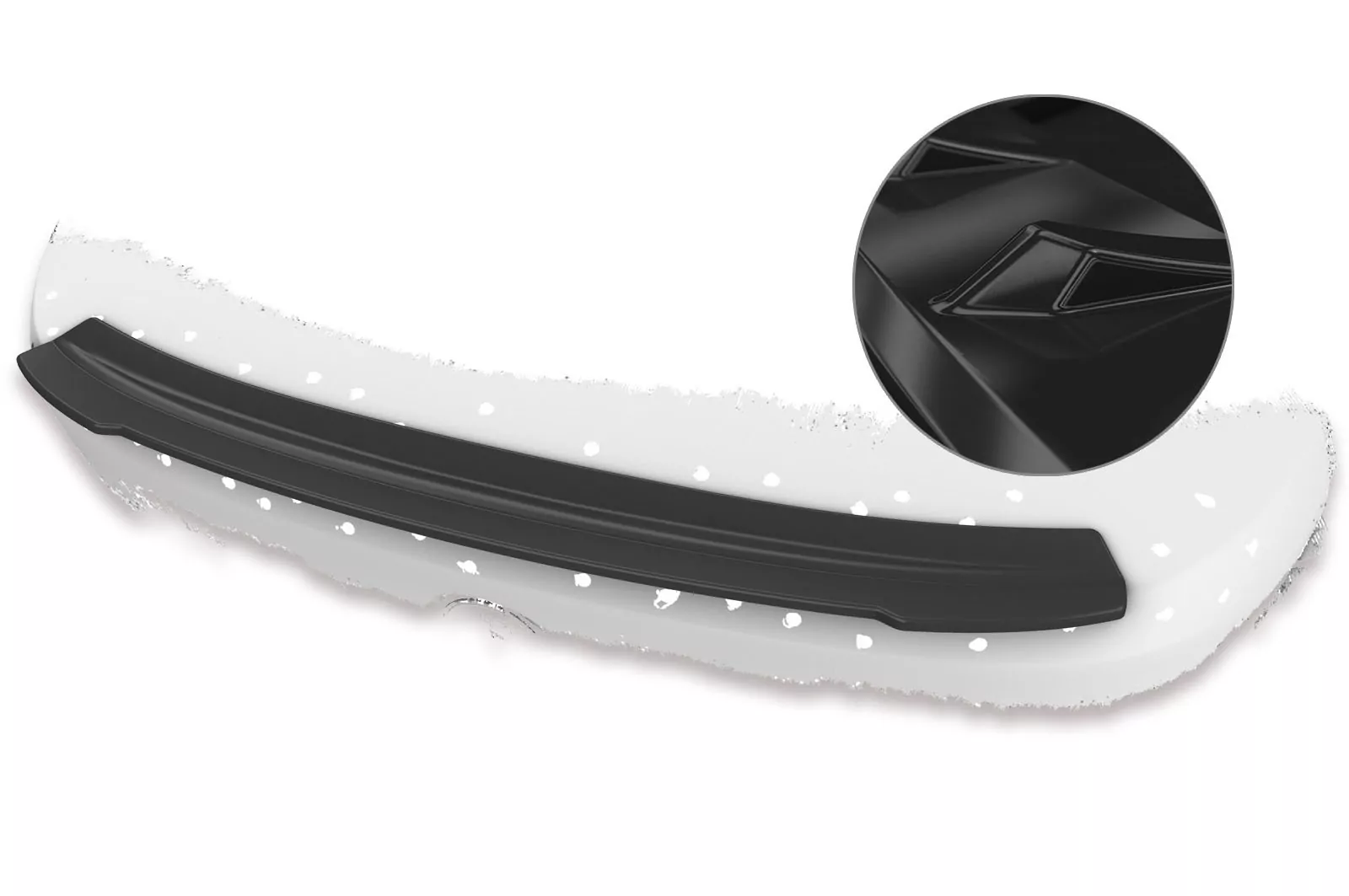 Heckflügel mit ABE für BMW 6er E63 / E64 Glossy (schwarz hochglanz)