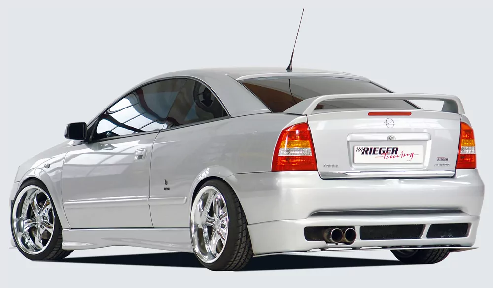 Rieger Seitenschweller für Opel Astra G - Coupé   carbon optik