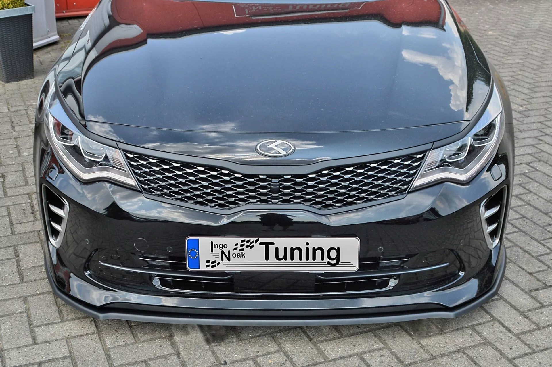 CUP Frontspoilerlippe für Kia Optima JF Sportswagon ABS