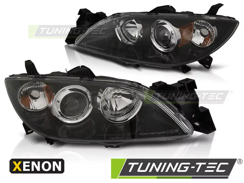 Mazda 3 03-09 4d Black Xenon