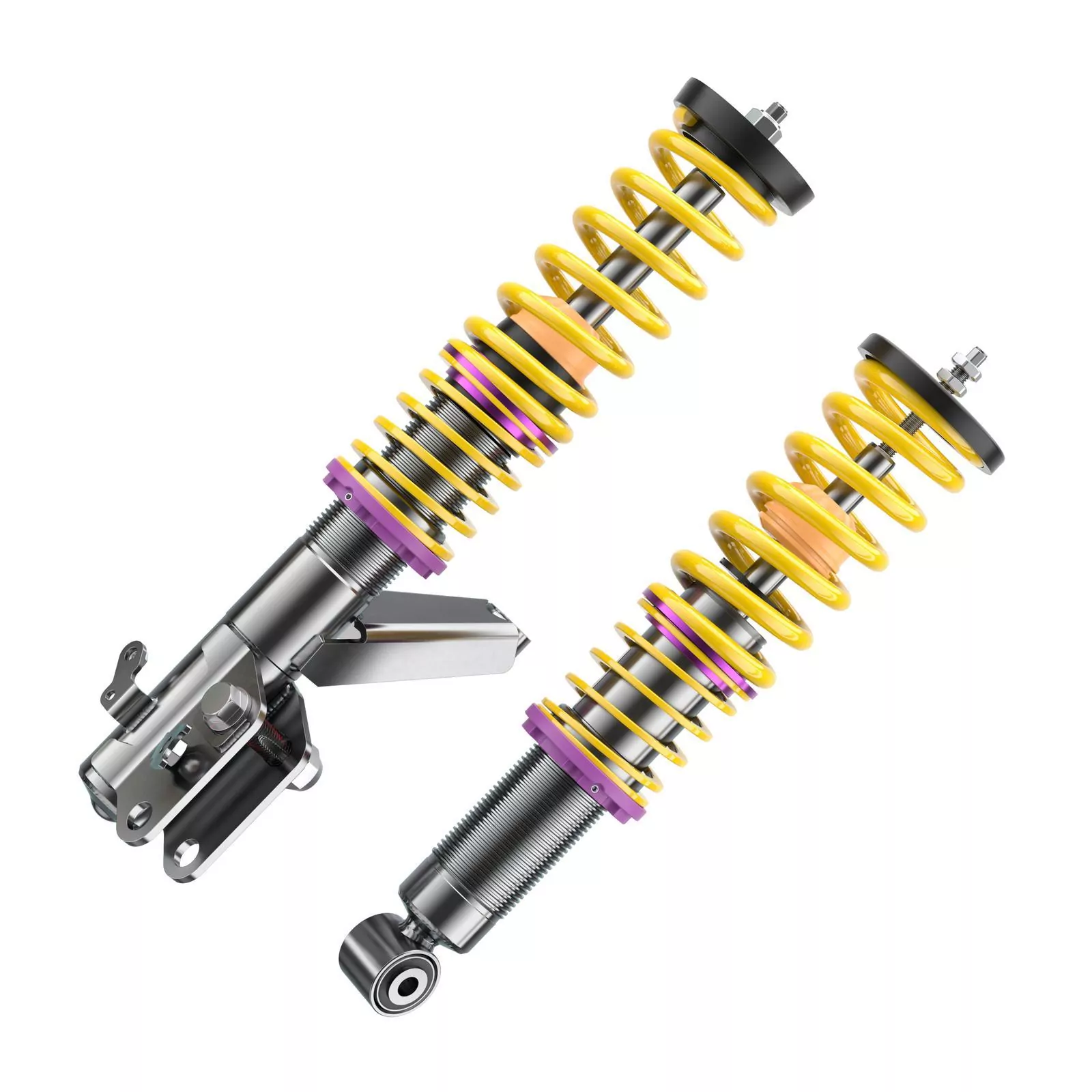 KW Gewindefahrwerk V2 inox HONDA CIVIC VII Stufenheck (ES, ET) 10/2000-04/2006