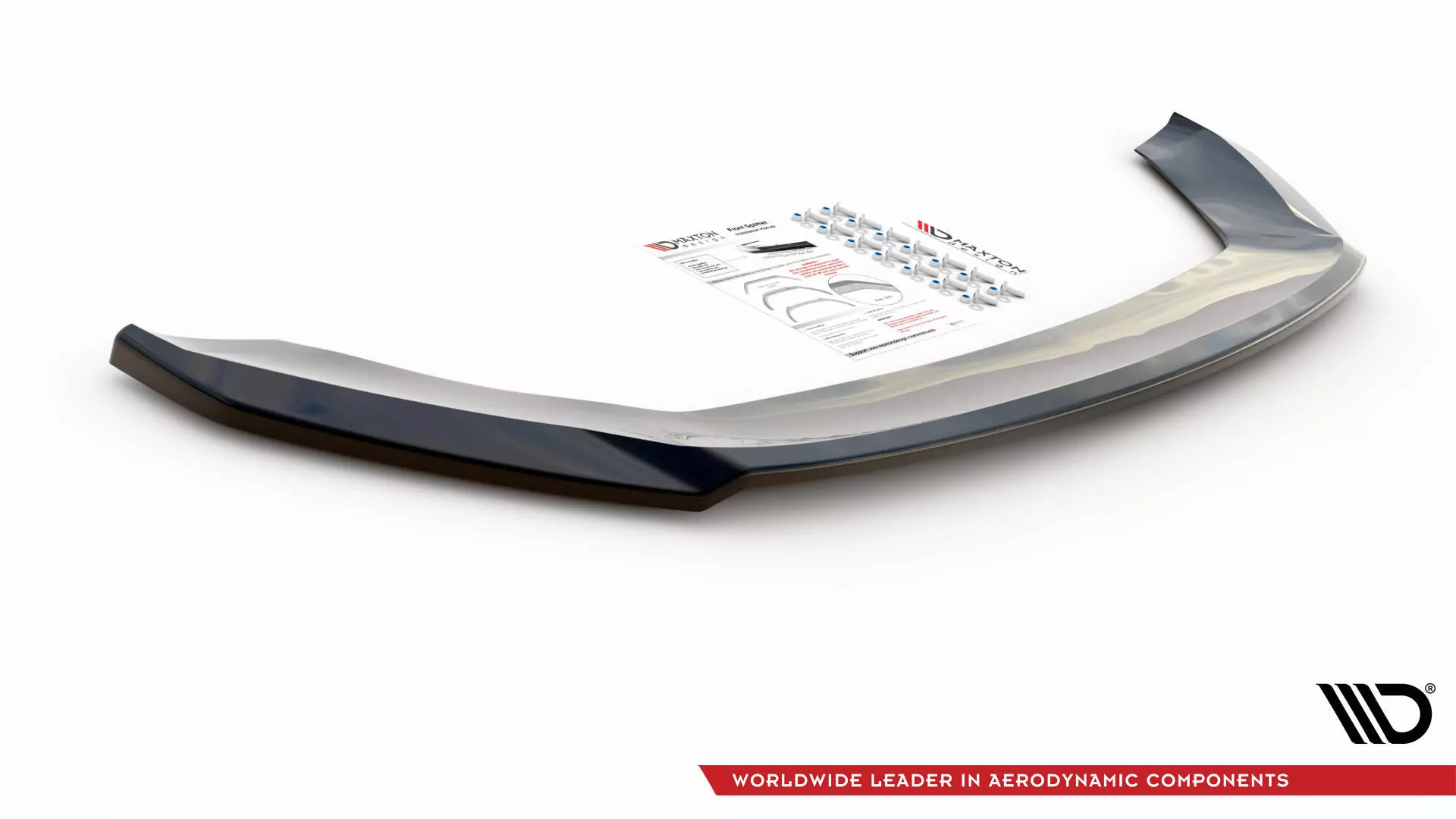 Front Ansatz V.2 Für Seat Leon FR / Cupra Mk3 Schwarz Hochglanz