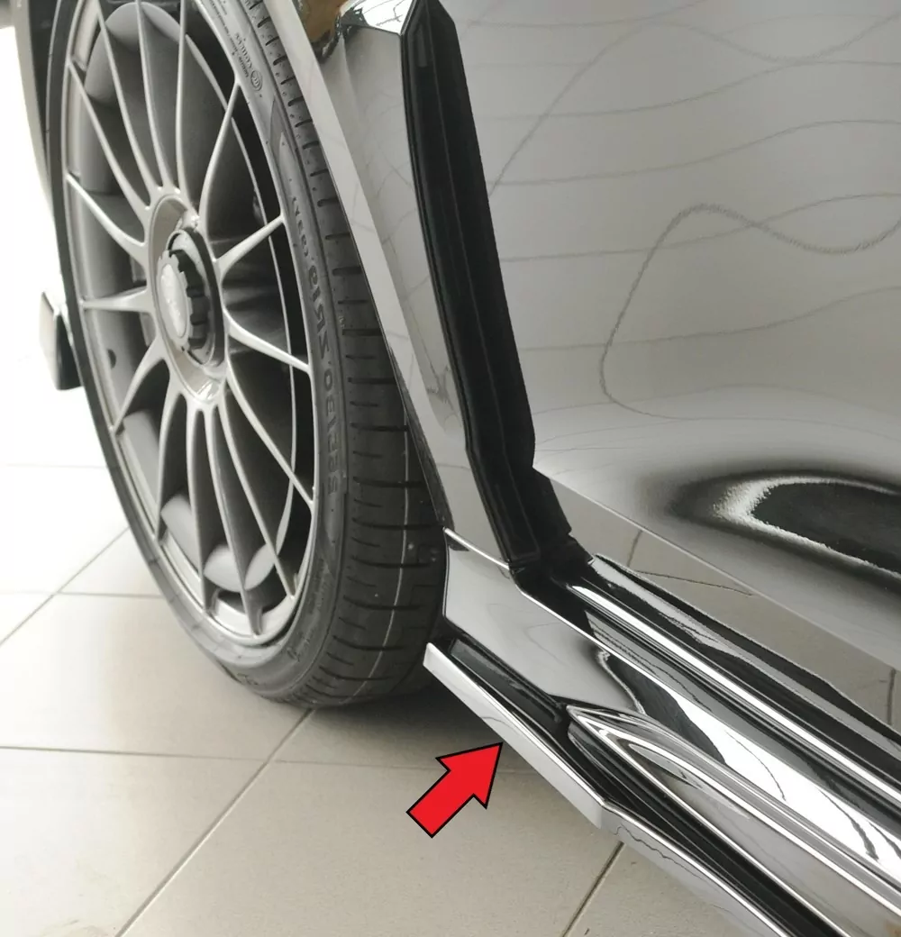 Rieger Seitenschweller links ansatz für Audi RS3 (GY) Sportback 06.21-05.24 (bis Facelift)