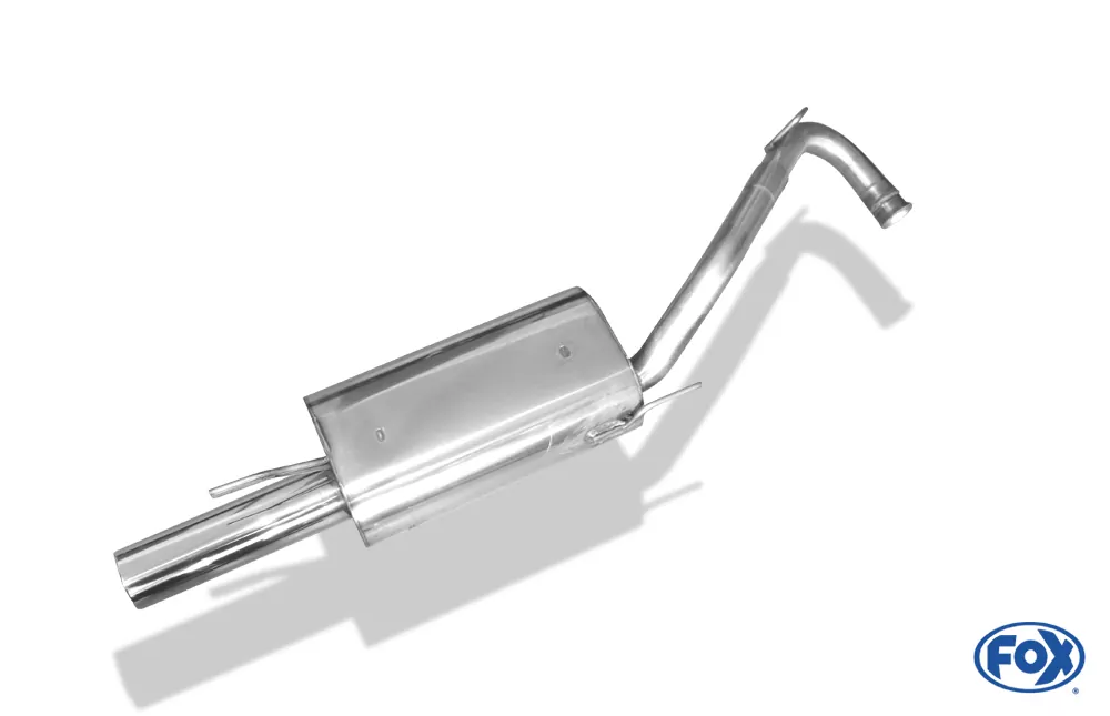 Renault Clio I B/C 57  Endschallldämpfer - 1x80 Typ 13