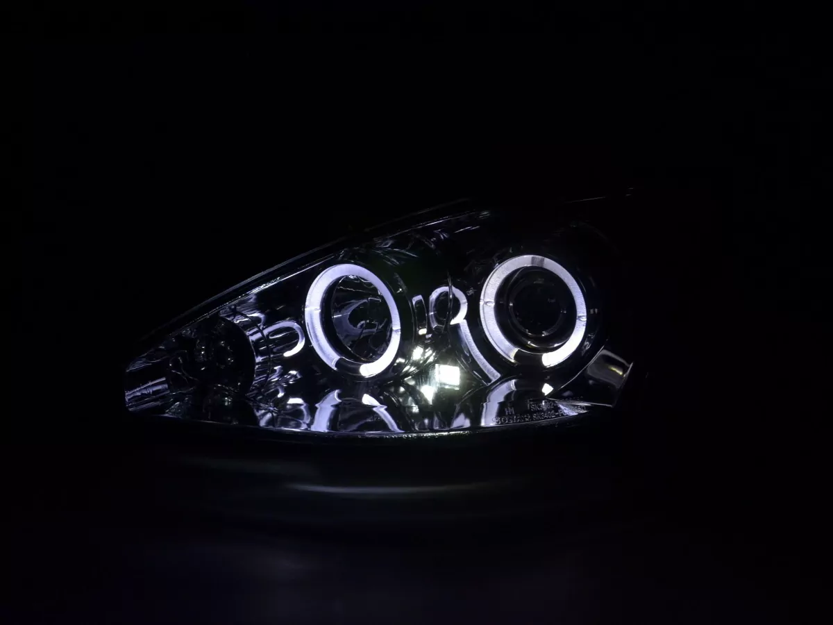 Scheinwerfer Set Ford Focus Bj. 00-04 chrom