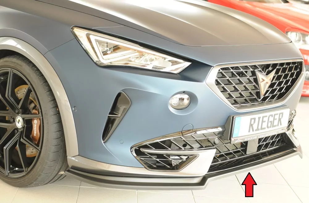 Rieger Spoilerschwert matt schwarz für Cupra Formentor VZ (KM)  07.20-06.24 (bis Facelift)