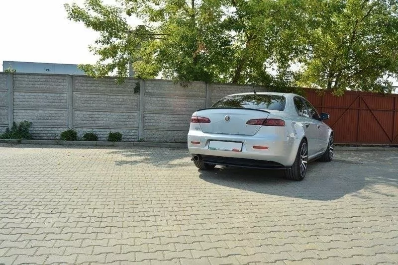 Spoiler CAP Passend Für Passend Für ALFA ROMEO 159 Schwarz Hochglanz Schwarz Hochglanz