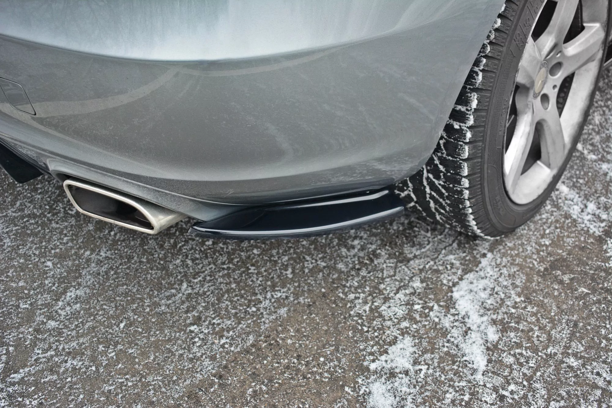 Heck Ansatz Flaps Diffusor Passend Für Diffusor V.1 Passend Für Mercedes SLK R172 Schwarz Hochglanz Schwarz Hochglanz