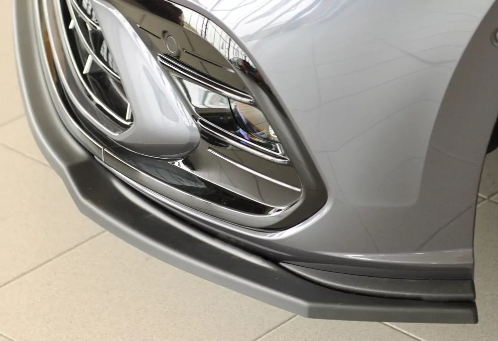 Rieger Spoilerschwert matt schwarz für VW Polo (AW) R-Line 5-tür. 06.21- (ab Facelift)