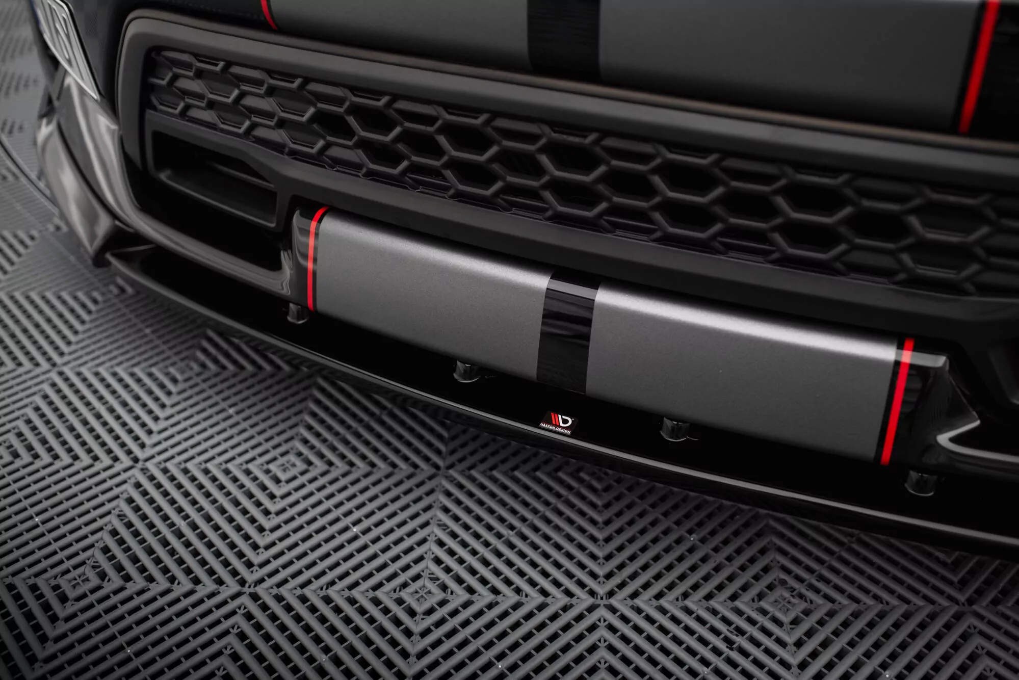 Front Ansatz Für Shelby F150 Super Snake Schwarz Hochglanz