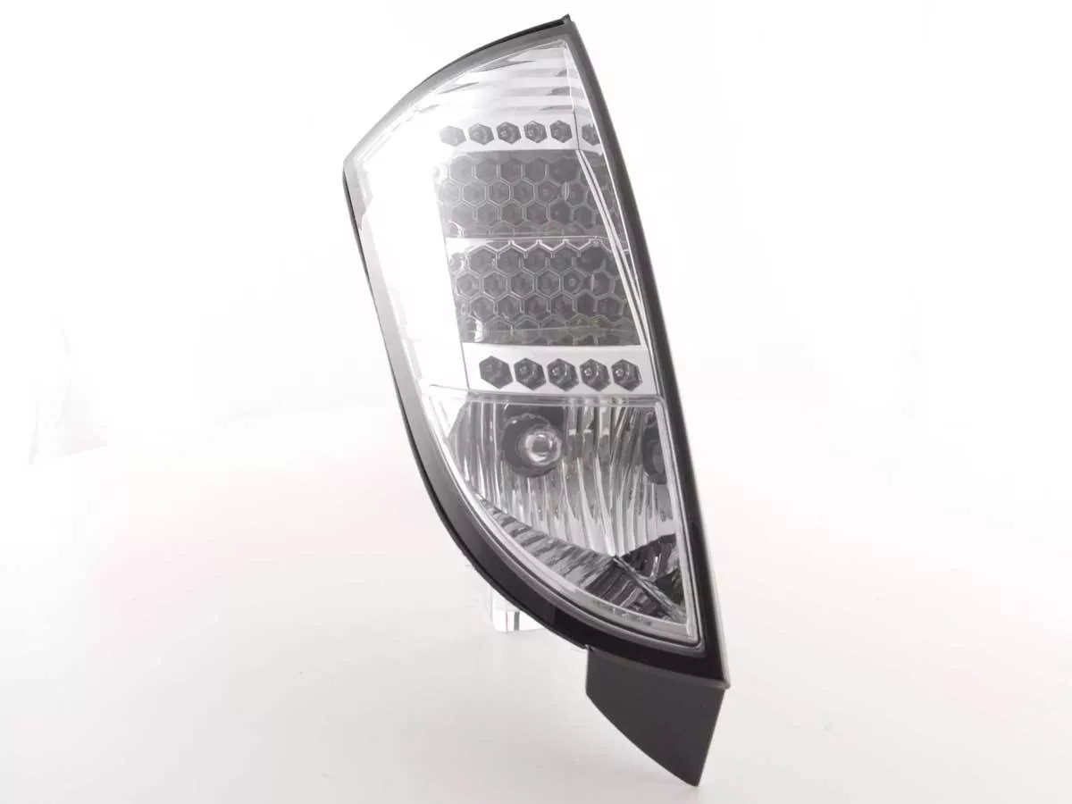 LED Rückleuchten Set Ford Focus Typ DAW/DBW/DFW/DNW Bj. 98-04 chrom