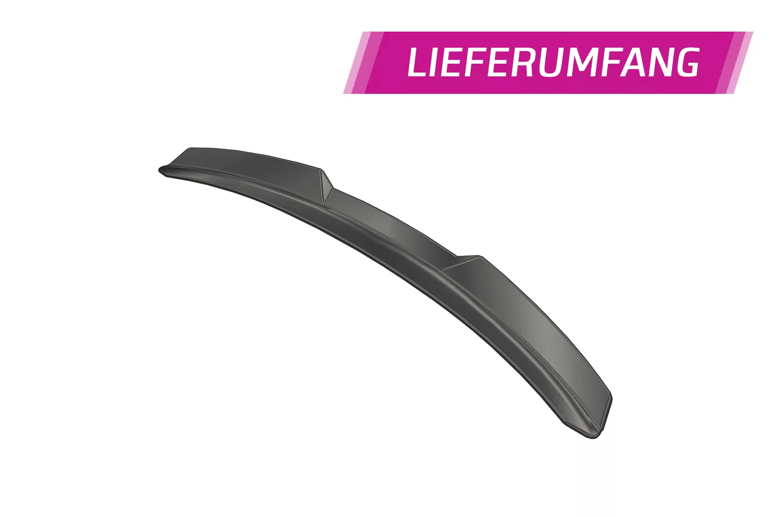 Heckflügel mit ABE für Mazda MX-5 4 (Typ ND) HF924 Schwarz Strukturiert